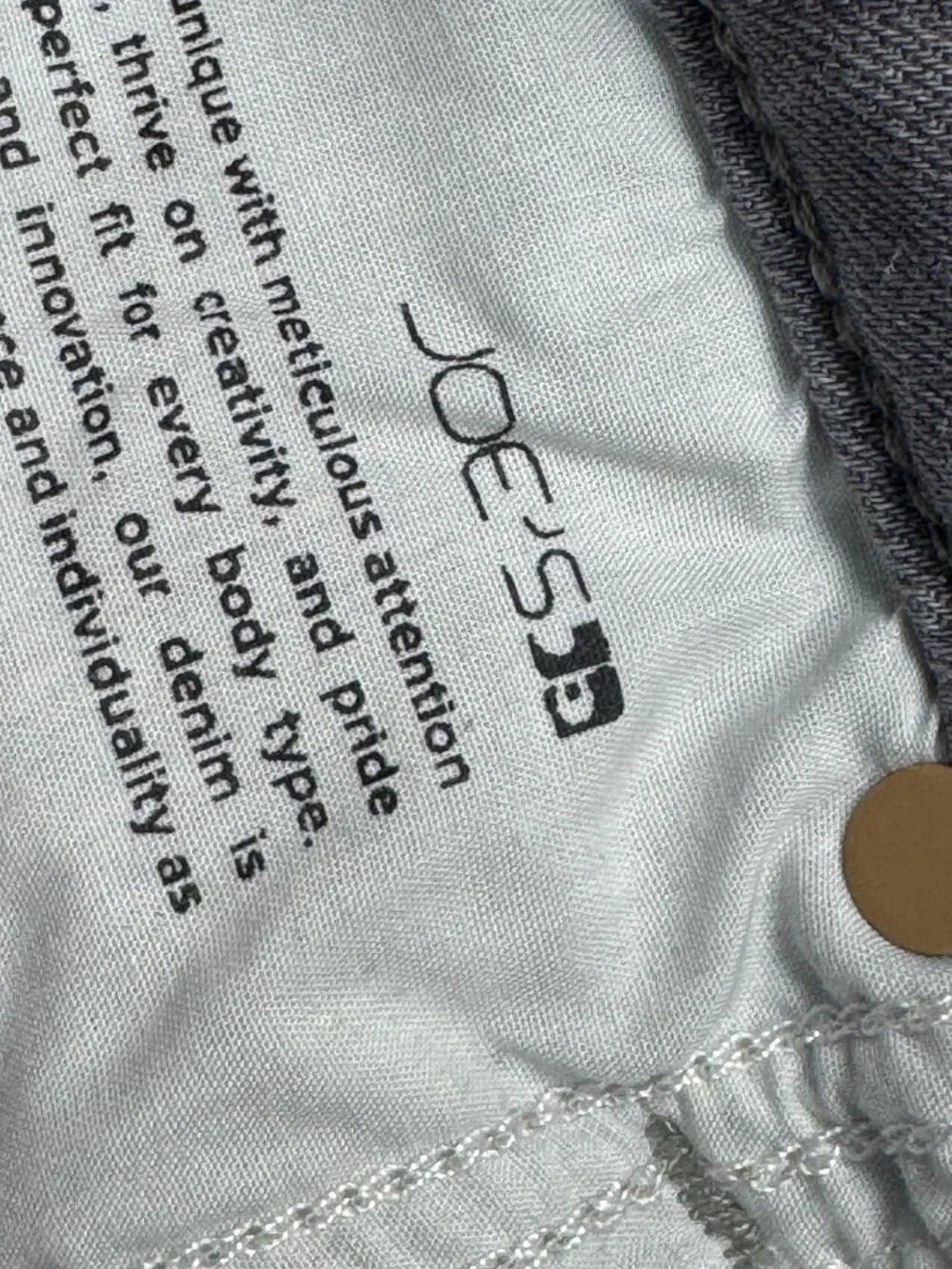 Joes Jeans size tagged
